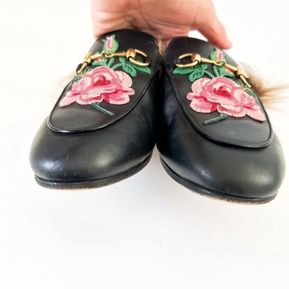 Gucci Loafer Mule Princetown with Fur - Picture 8 of 13